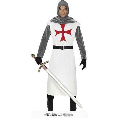 Costume CAVALIERE CROCIATO - Tg L 52/54