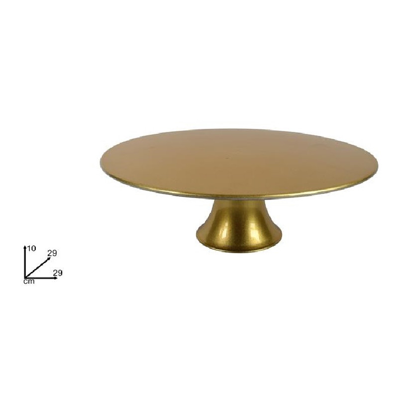 Alzatina Oro in plastica 29 cm