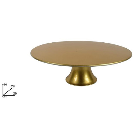 Alzatina Oro in plastica 29 cm