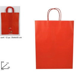 Busta Regalo Rossa 44x14x35 cm