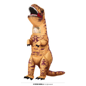 Costume T-REX DINOSAURO Gonfiabile - Tg L 52/54