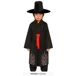 Costume K-POP STAR DEMONE Nero - Tg 10/12 anni