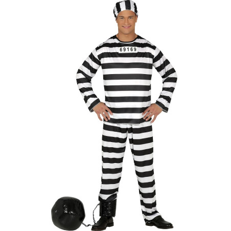 Costume CARCERATO - Tg M 48/50