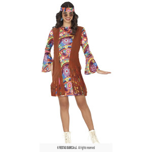 Costume HIPPIE - Tg M 42/44