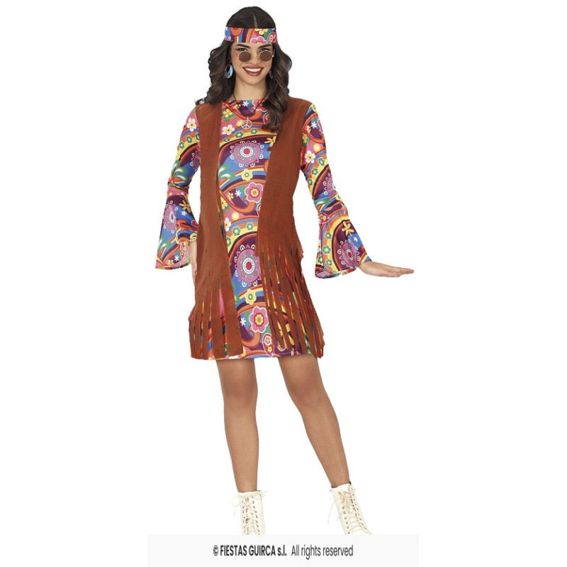 Costume HIPPIE - Tg M 42/44