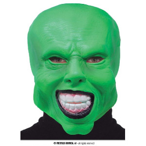 Maschera The Mask in gomma