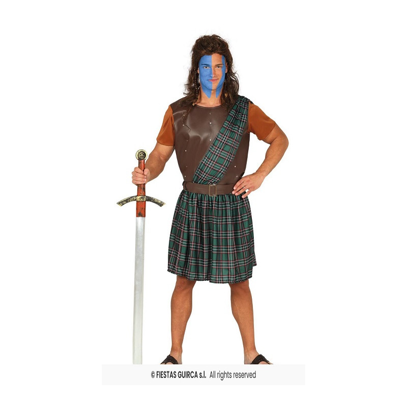 Costume SCOZZESE GUERRIERO - Tg L 52/54