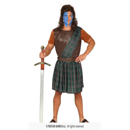 Costume SCOZZESE GUERRIERO - Tg L 52/54