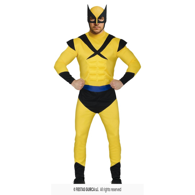 Costume ANIME WOLVERINE Giallo - Tg L 52/54