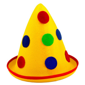 Cappello Pinocchio Giallo con pois