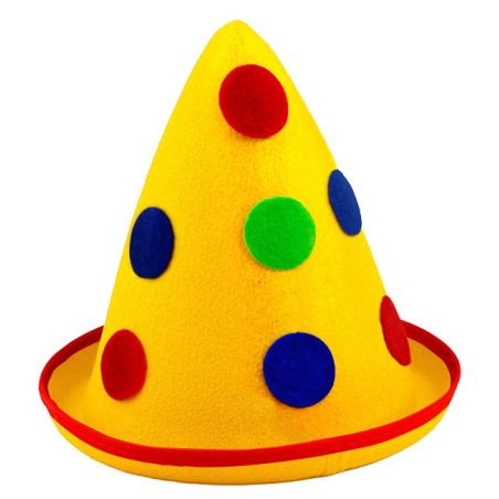Cappello Pinocchio Giallo con pois