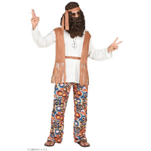 Costume HIPPIE - Tg M 50/52