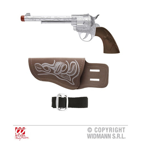 Fodero Cow-Boy Singolo con pistola e cintura