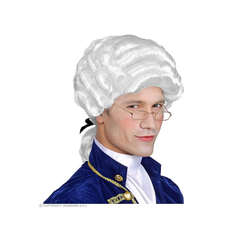 Parrucca Cavaliere Bianca