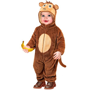 Costume SCIMMIA - Tg 12/24 mesi 98 cm