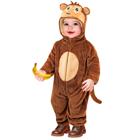 Costume SCIMMIA - Tg 12/24 mesi 98 cm