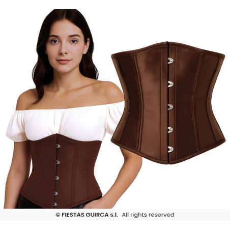 Corsetto Marrone - Tg M 42/44