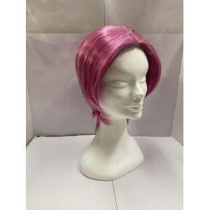 Parrucca K-POP STAR DEMONE Uomo Rosa