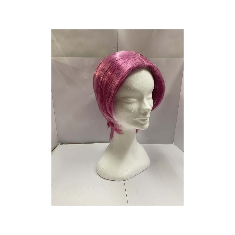 Parrucca K-POP STAR DEMONE Uomo Rosa