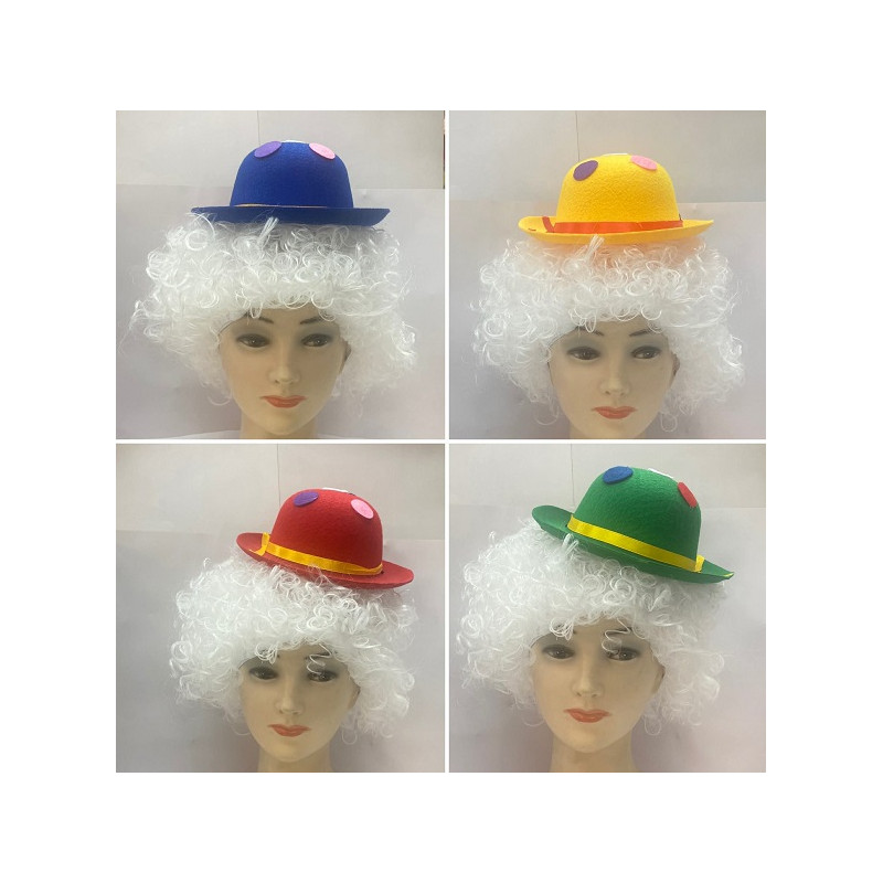 Mini Bombetta Clown con pois col ass