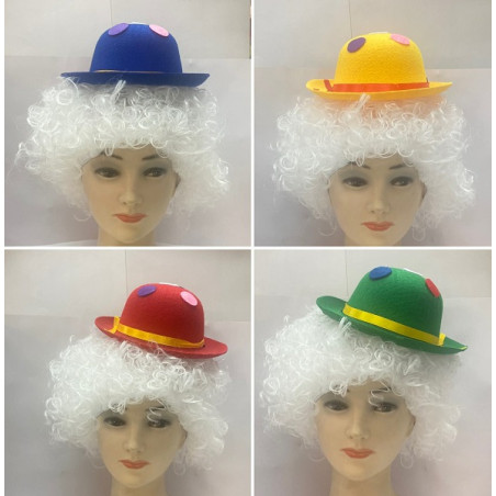 Mini Bombetta Clown con pois col ass