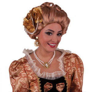 Parrucca Dama Castana