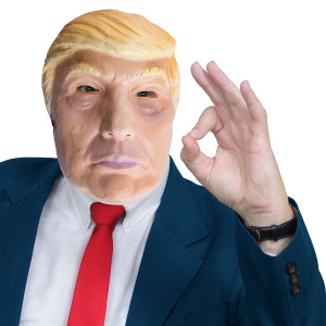 Maschera Donald Trump in plastica