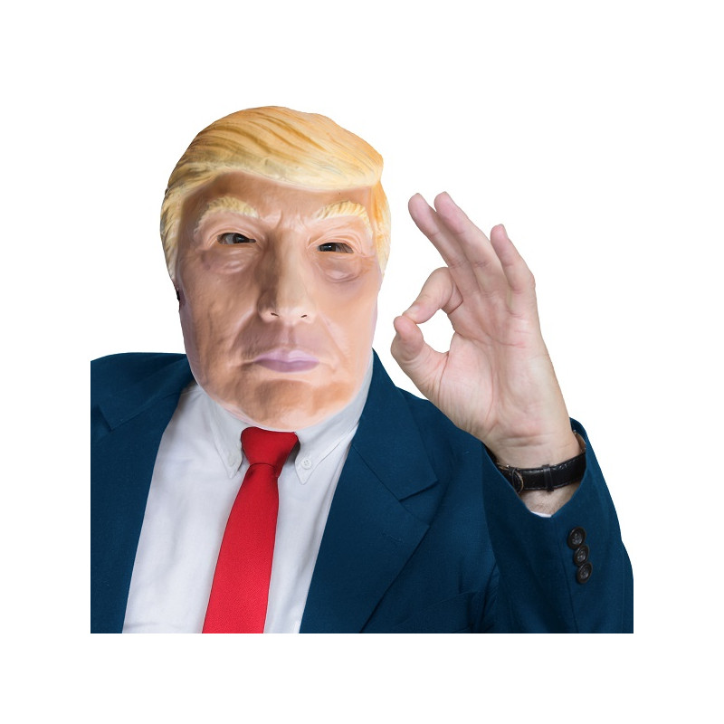 Maschera Donald Trump in plastica