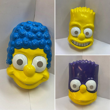Maschera Simpson - 3 mod ass