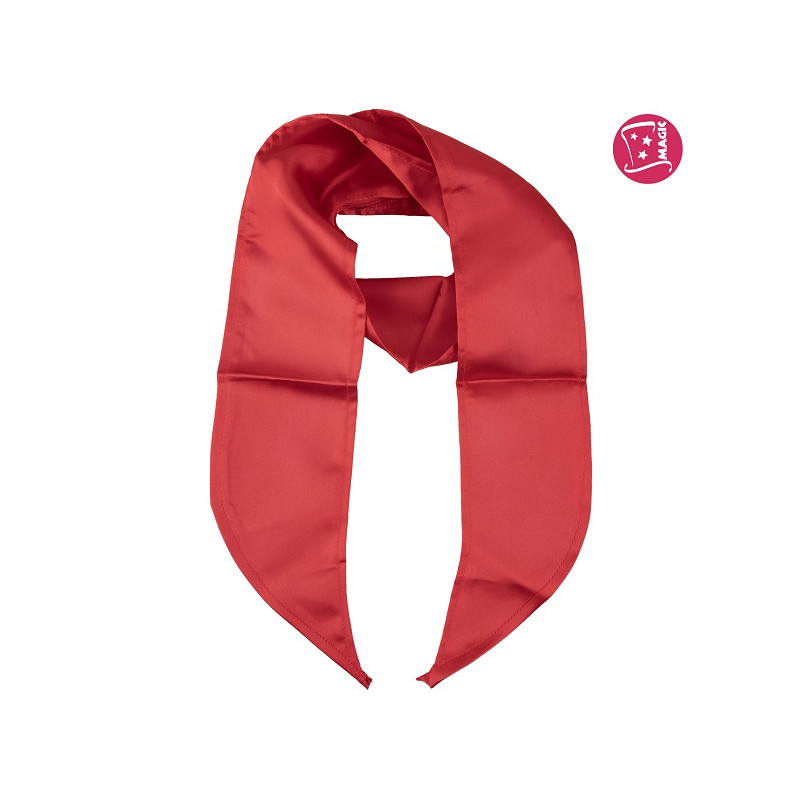 Cintura Pirata Rossa in raso 165 cm