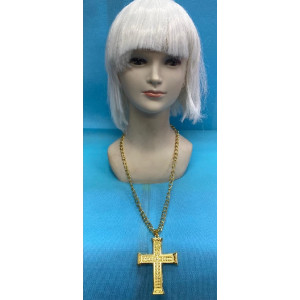 Collana Croce Oro in metallo