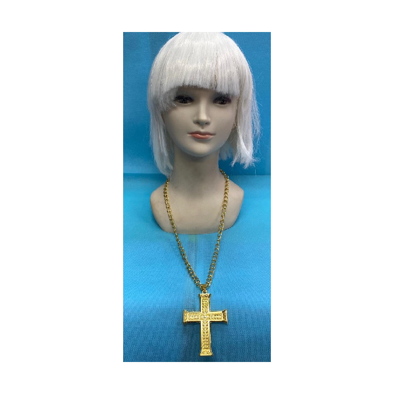 Collana Croce Oro in metallo