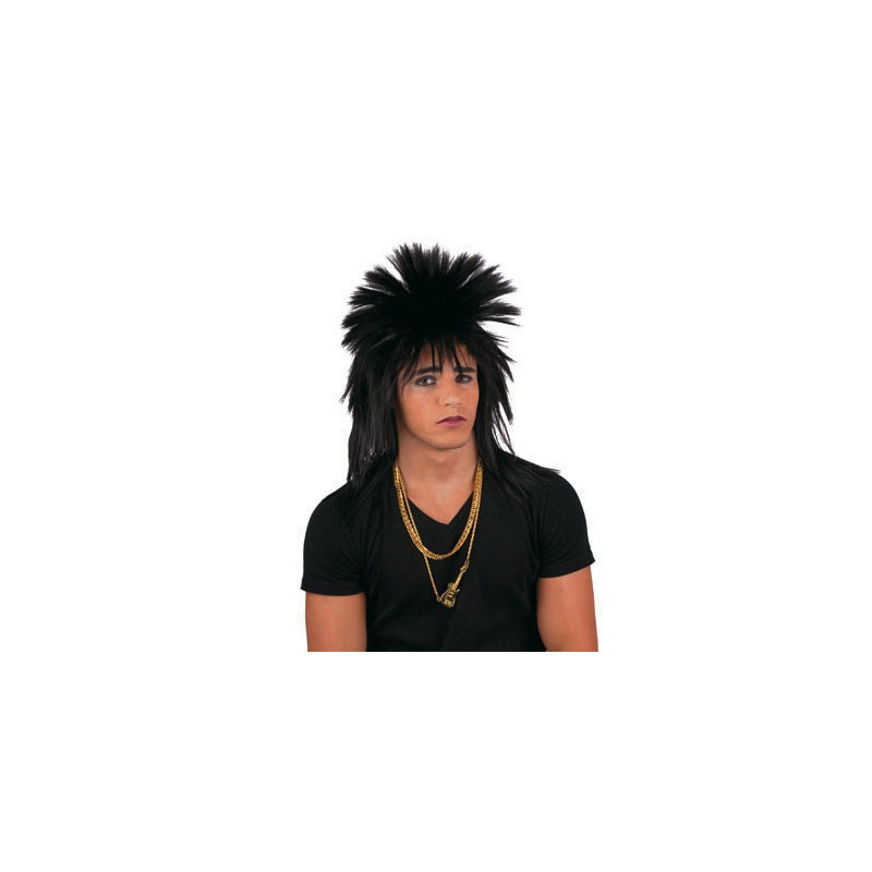 Parrucca Punk Nera