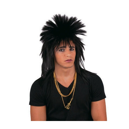 Parrucca Punk Nera
