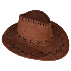 Cappello Cow-Boy Marrone