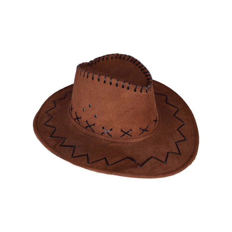 Cappello Cow-Boy Marrone