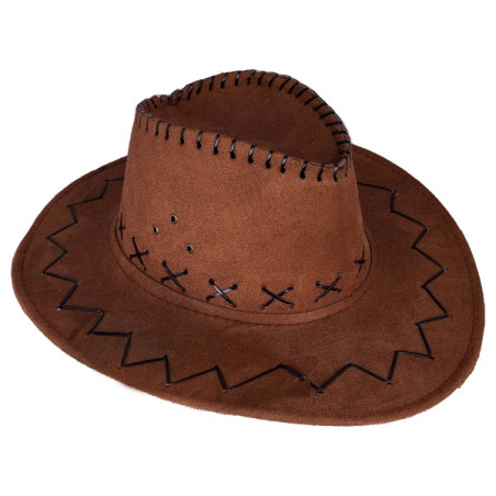 Cappello Cow-Boy Marrone