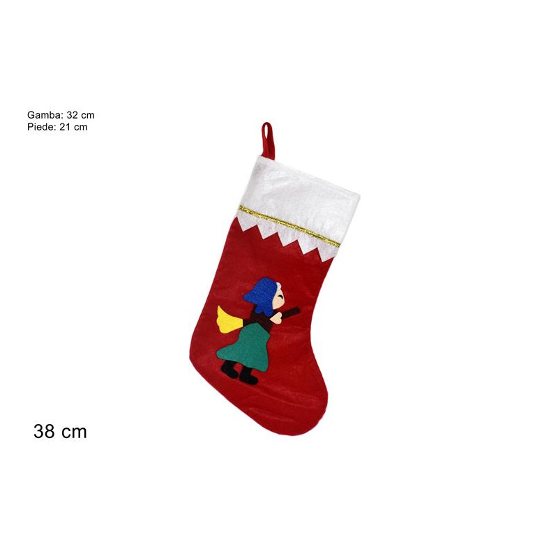 Calza Befana 38 cm