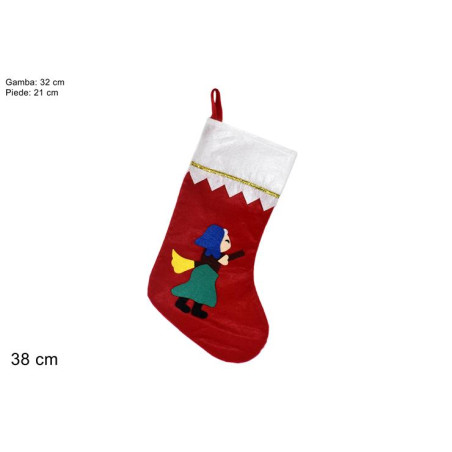 Calza Befana 38 cm
