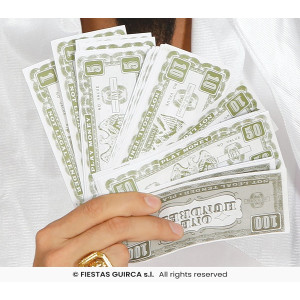 Banconote Dollari in busta