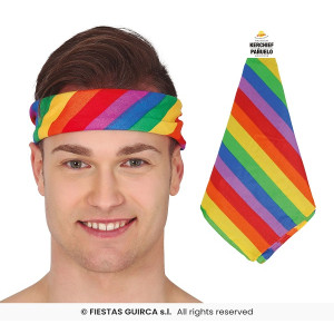Bandana Arcobaleno Pace 54x54 cm