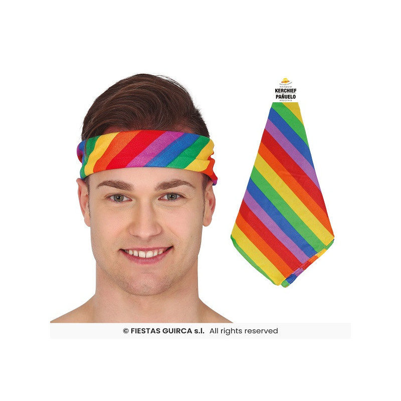 Bandana Arcobaleno Pace 54x54 cm