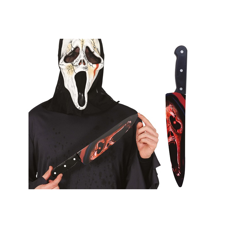 Coltello Fantasma Scream 37 cm