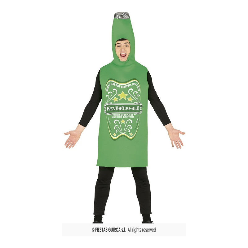 Costume BOTTIGLIA BIRRA - Tg L 52/54
