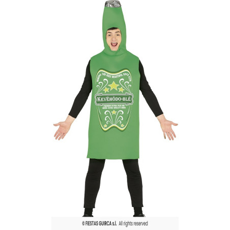 Costume BOTTIGLIA BIRRA - Tg L 52/54