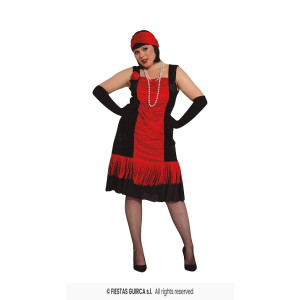 Costume CHARLESTON Rosso - Tg XL 50/52