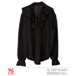 Camicia PIRATA Nera - Tg M/L 50/54