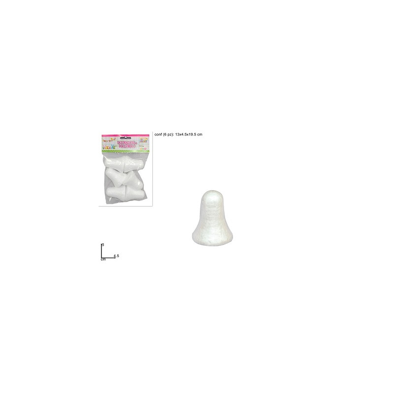 CAMPANA in polistirolo 5 cm (cf. 6 pz)
