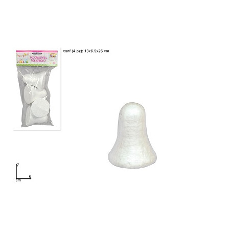 CAMPANA in polistirolo 7 cm (cf. 4 pz)