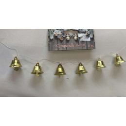 Campana Oro in metallo 26 mm (cf. 6 pz)